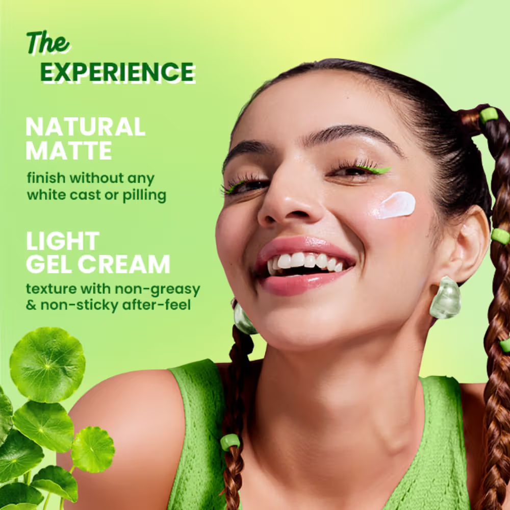 Dot & Key Cica Calming Mattifying Sunscreen In-Vivo Tested SPF 50+ PA++++, With Niacinamide