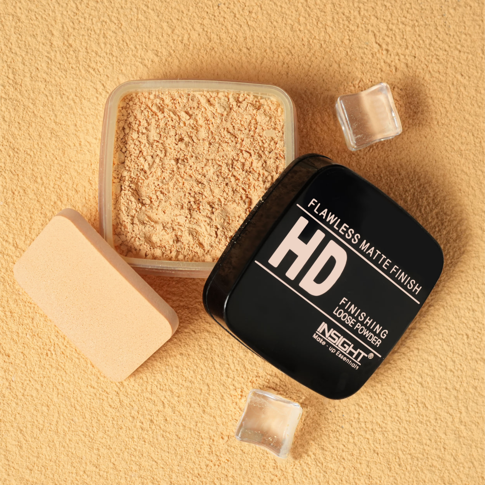 Insight Cosmetics Hd Finishing Loose Powder, Oil Control, Light Weight &Transferproof
