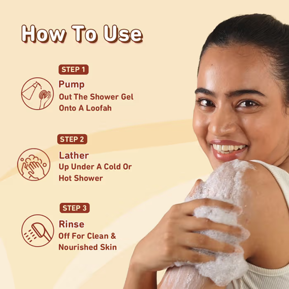 Plum Body Lovin Vanilla Caramello Body Wash Warm Caramel SLS Free Body Wash