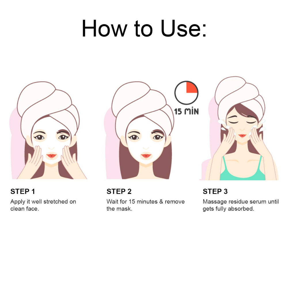 O3+ Power Brightening Bubble Sheet Mask