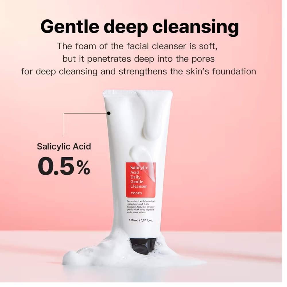 COSRX Salicylic Acid Daily Gentle Cleanser