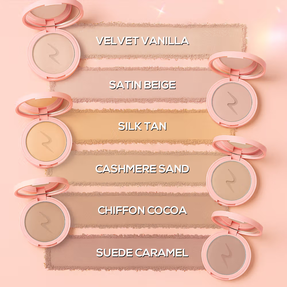 RENEE Lumi Glow Highlighting Compact, Buildable Coverage with 3D Glow & Dewy Finish