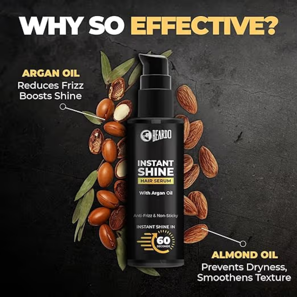 Beardo Instant Shine Hair Serum
