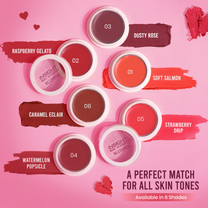 Insight Cosmetics Blusher With Vitamin E, Multi Use Super Pigmented, Dewy Finish