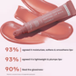 Hyphen Tinted Lip Balm - Hazel, 1% Vit E, 2% Squalane & Peptides, Brightens, Moisturizes Dry Lips