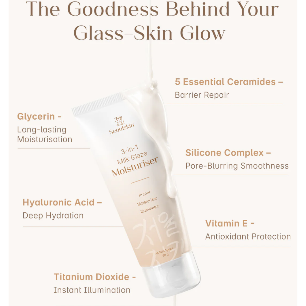 Seoulskin 3-in-1 Milk Glaze Moisturiser