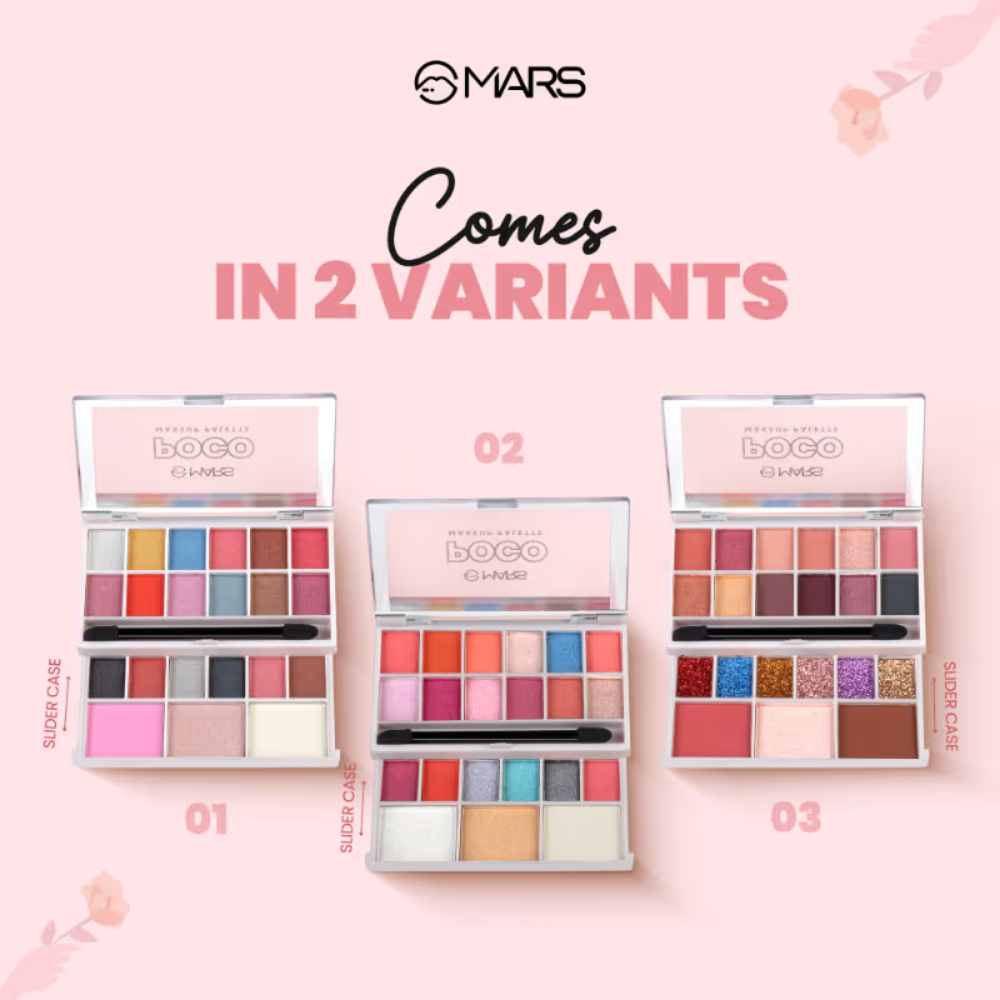MARS Poco Face Makeup And Eyeshadow Palette