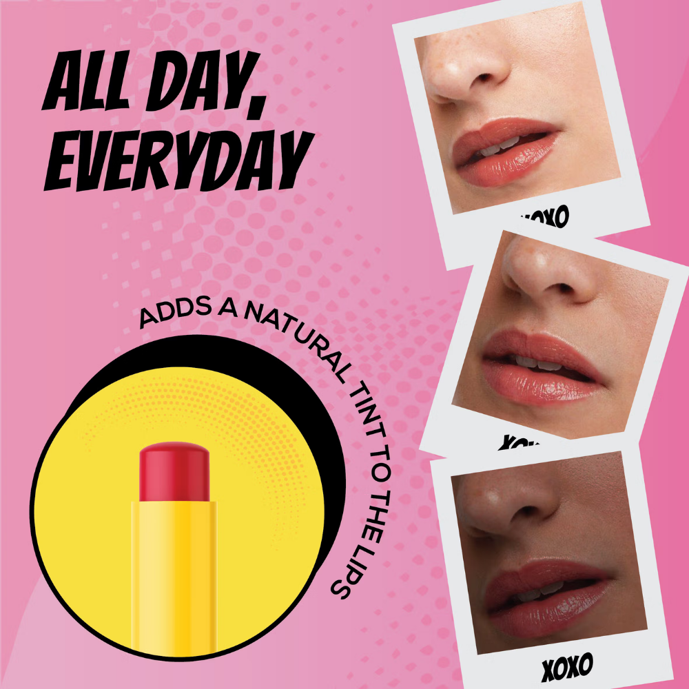 Renee Cosmetics Everyday Tinted Lip Balm Enriched With Shea Butter SPF 30