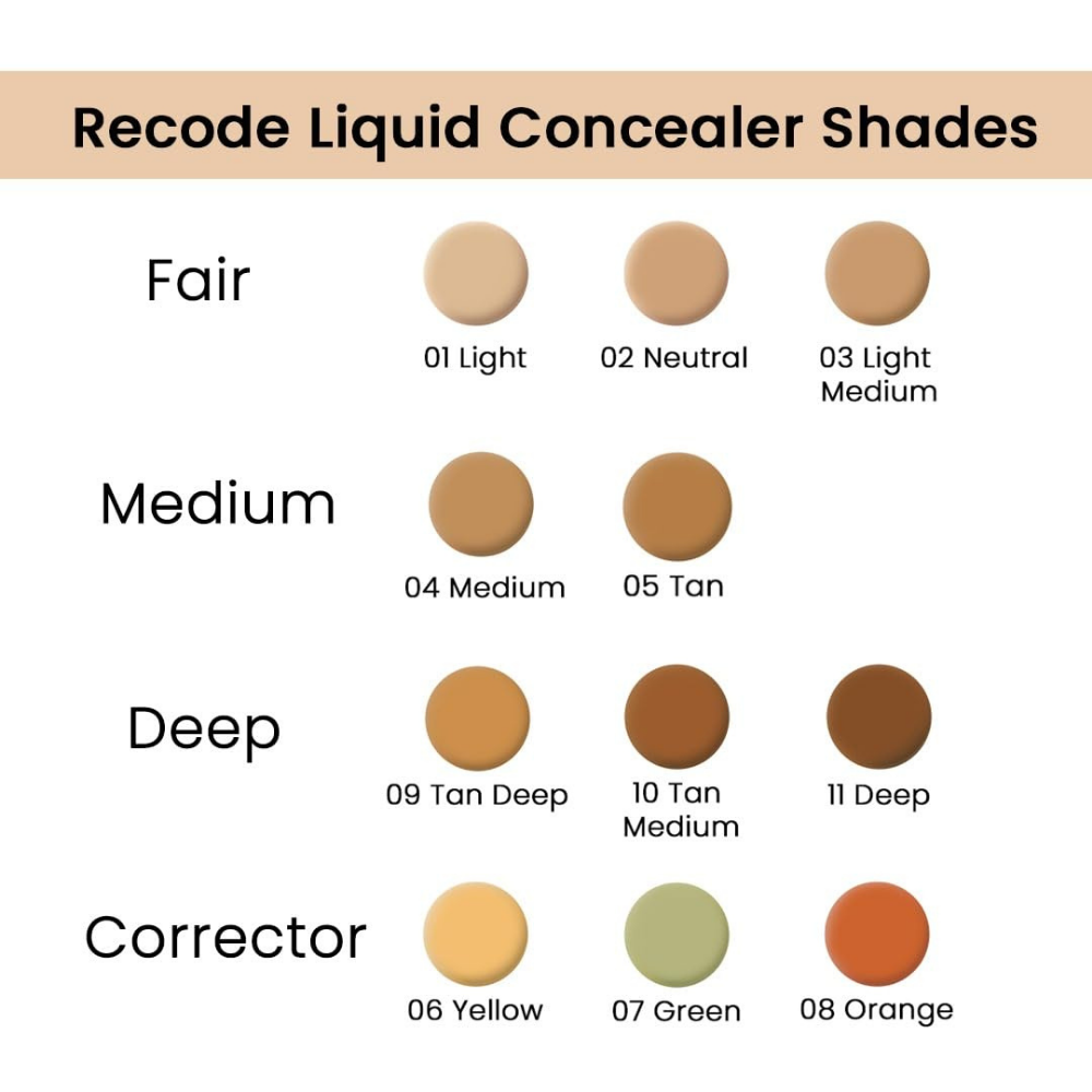 Recode Ace Of Base Concealer
