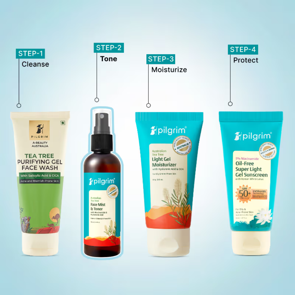 Pilgrim Tea Tree Skin Purifying & Clearing Mattifying Toner
