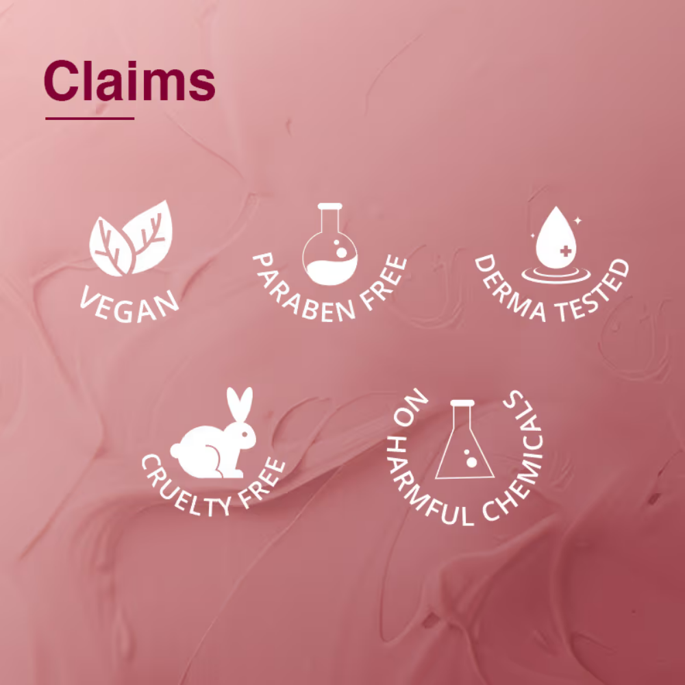 Rivona Naturals Beetroot Lip Scrub & Balm - Natural Pink Lips