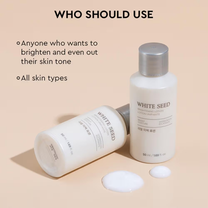The Face Shop White Seed Brightening Lotion - Korean Moisturizer With Niacinamide for Even Skin Tone