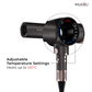 Ikonic Professional Hair Dryer ID 2.0 (Grey & Rose Gold)