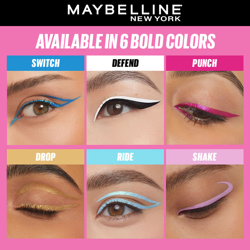 Maybelline New York Tattoo Play Colored Liquid Eyeliner