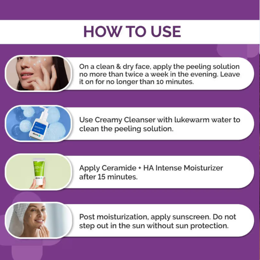 The Derma Co 30% Aha + 2% Bha Peeling Solution