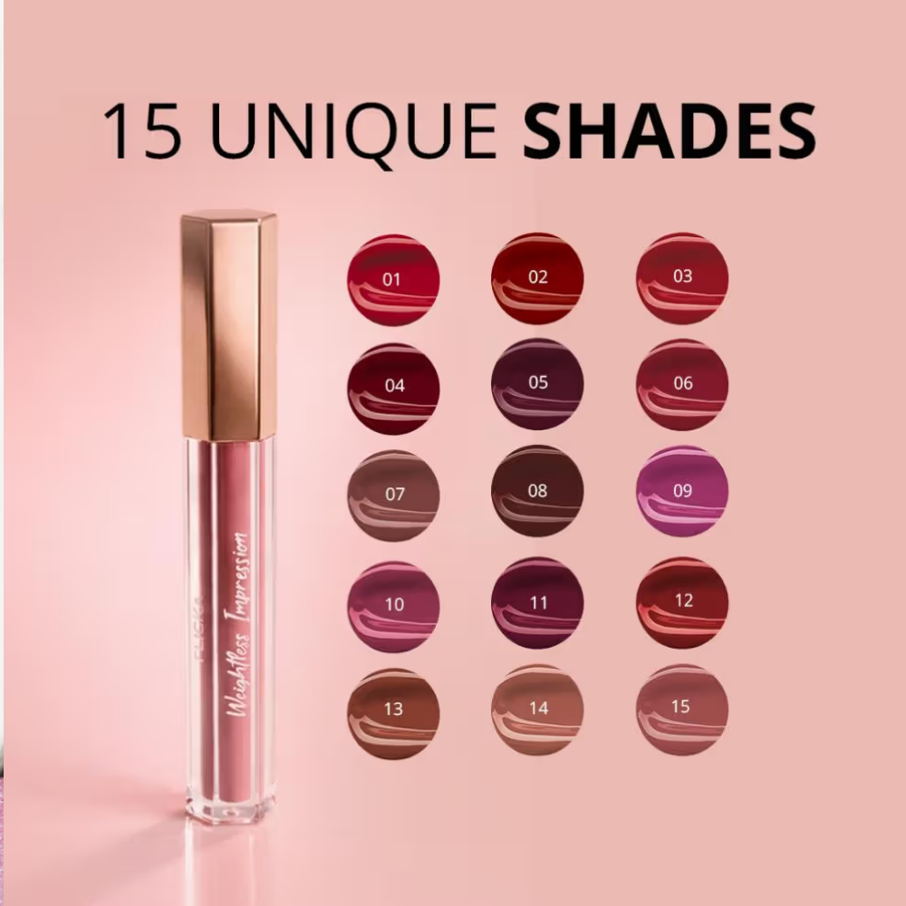 FLiCKA R U Ready Liquid Matte Lipstick Light Weight Easy Apply Smooth Finish