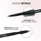 Flicka Essential Boundaries Lip Liner Cream Formula Matte Finish Waterproof Smudgeproof