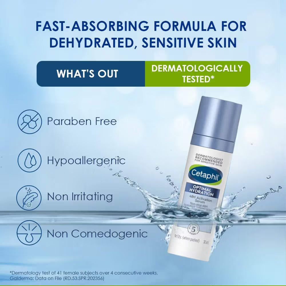 Cetaphil Optimal Hydration 48H Activation Serum
