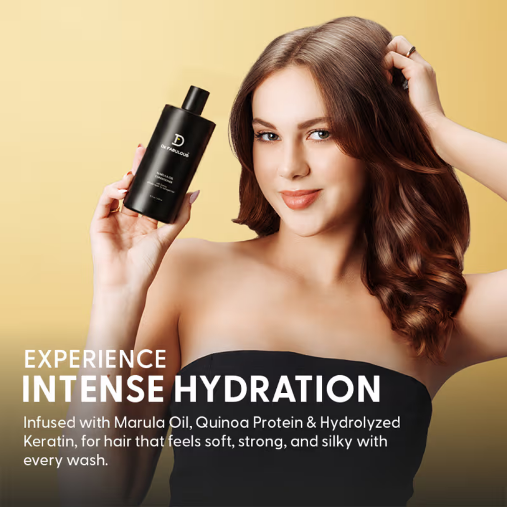 De Fabulous Marula Oil Sulphate Free Conditioner - All Hair Types