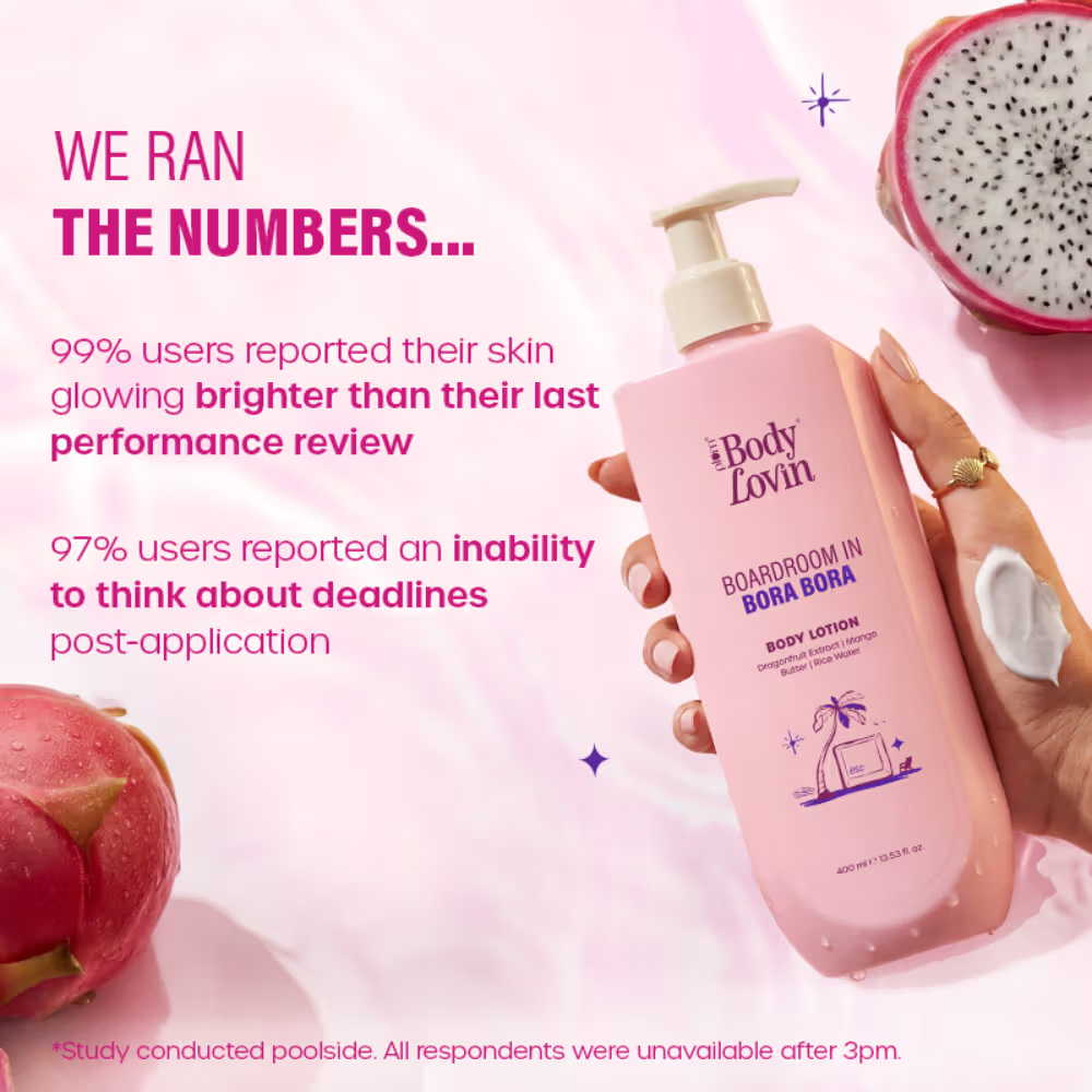 Plum BodyLovin’ Boardroom In Bora Bora Body Lotion, Hydrating, Brightening Sweet Tropical Fragrance