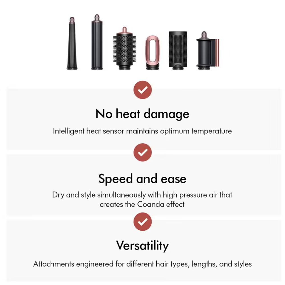 Dyson Airwrap i.d.™ multi-styler and dryer (Ceramic pink/Rose gold)