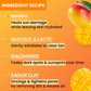 Dot & Key Mango Detan Clay Mask, With Alpha-Arbutin & Niacinamide, Clear Tan, Easy to Rinse Formula