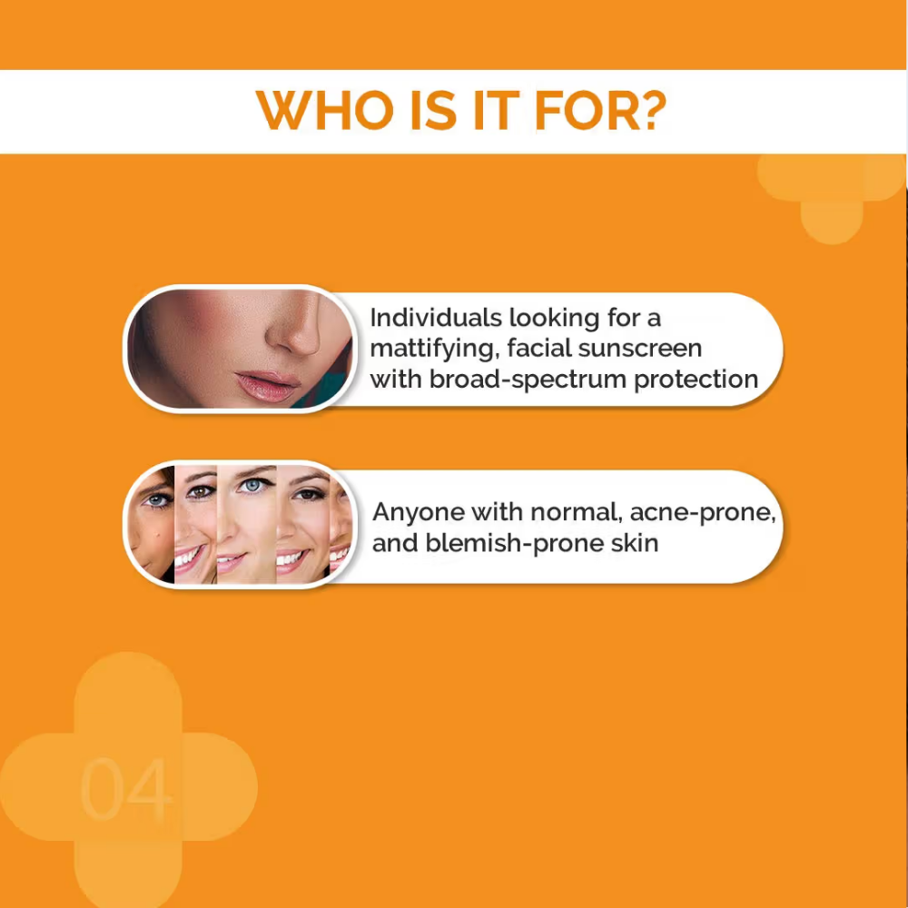 The Derma Co Ultra Matte Sunscreen Gel With SPF 60 PA+++