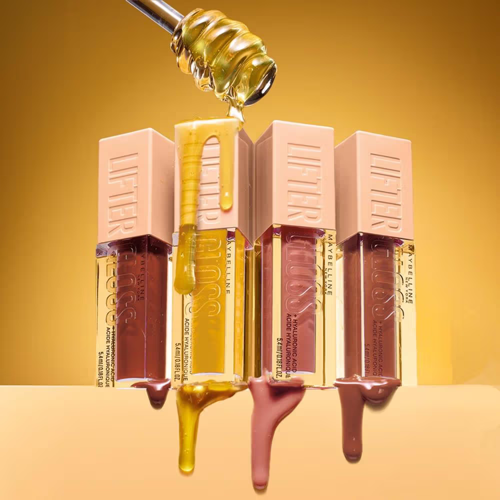 Maybelline New York Lifter Gloss Tinted Lip Gloss With Hyaluronic Acid, Long-lasting