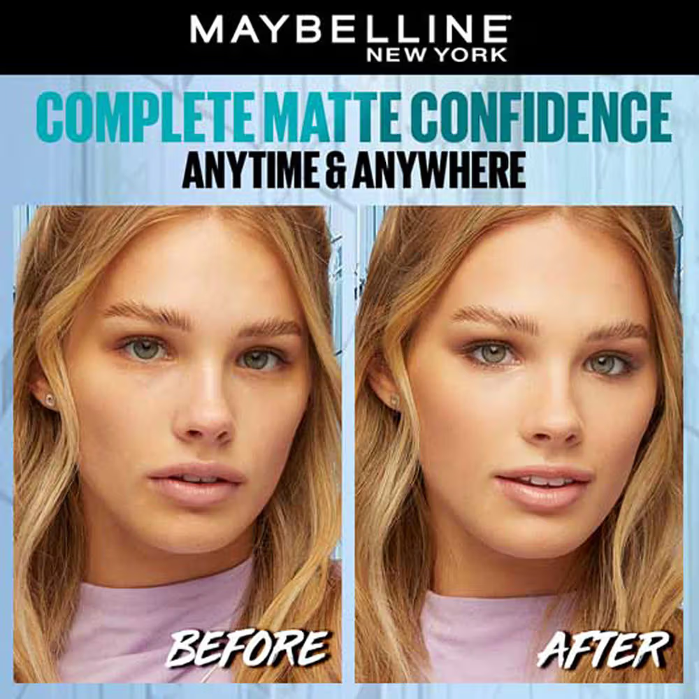 Maybelline New York Fit Me Matte + Poreless Oil Control Compact Powder