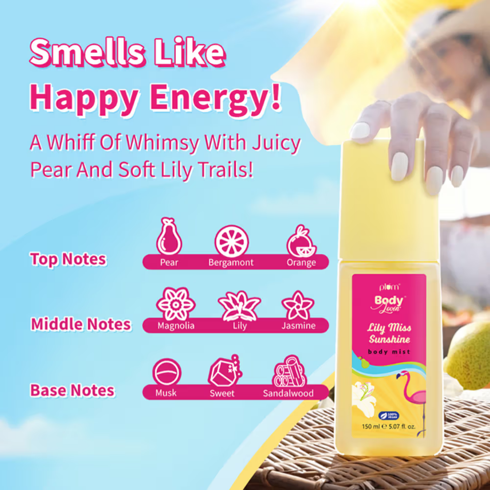 Plum Body Lovin Lily Miss Sunshine Body Mist
