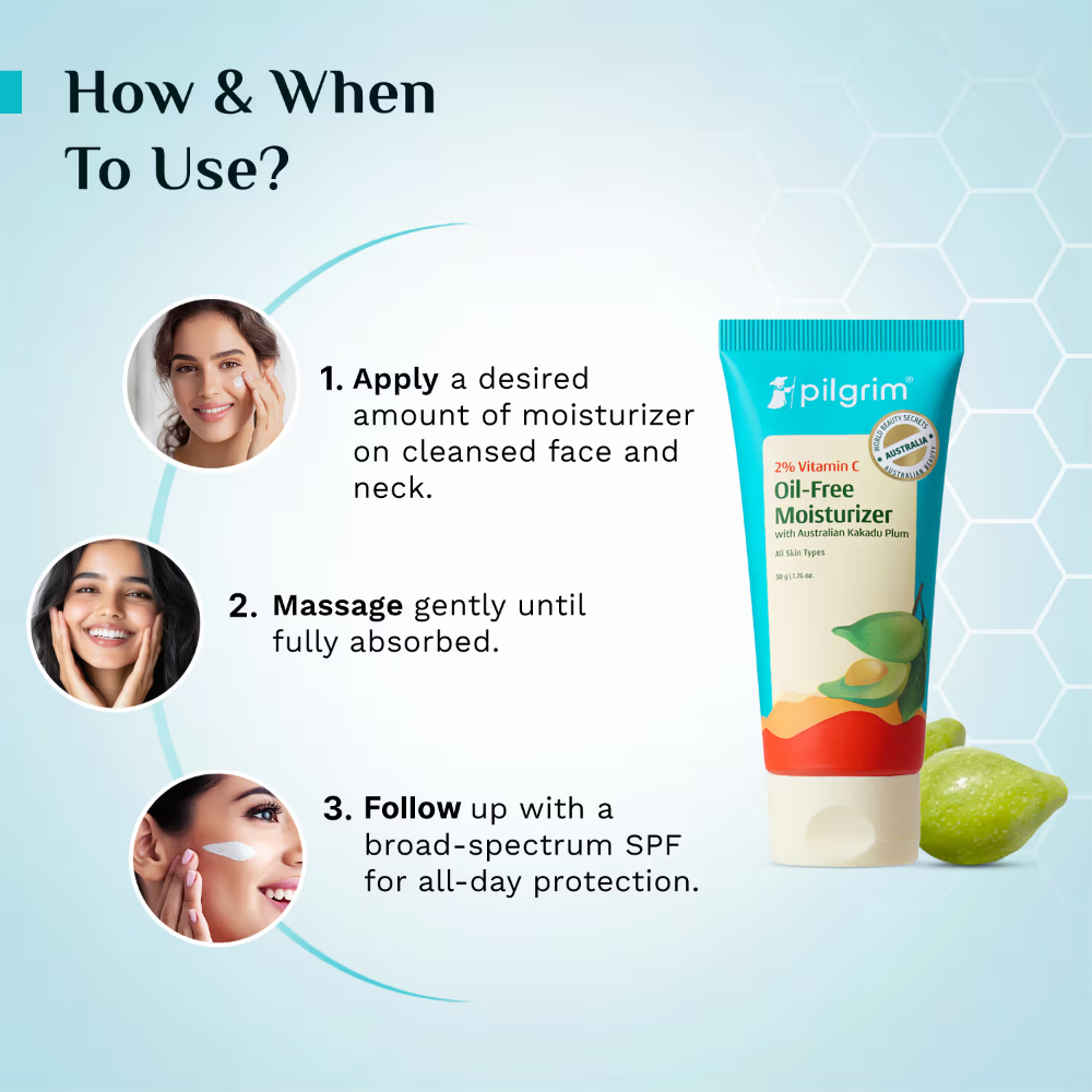 Pilgrim 2% Vitamin C Oil - Free Moisturizer