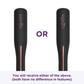 Ikonic Professional Gleam Pro Hair Straightener - Black & Rose Gold