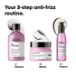 L'Oréal Professionnel Liss Unlimited Leave-In Serum for Frizz Free Hair and Intense Smoothing