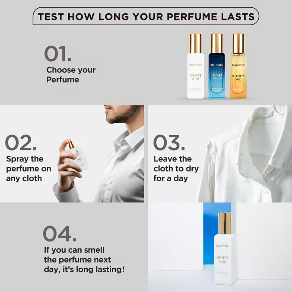 Bella Vita White Oud Eau De Perfume for Men & Women