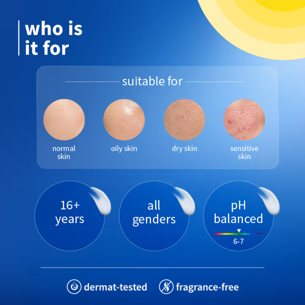 Plum 2% Niacinamide & Rice Water SPF 50 PA+++ Sunscreen - Fades Tan, For Oily To Dry Skin Type