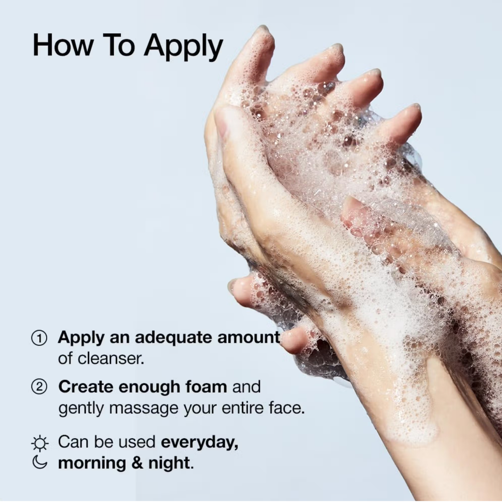 Anua 8 Hyaluronic Acid Moisturizing Gentle Gel Cleanser with Ceramides For Soft Skin, pH Balanced