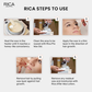 Rica Brazilian Wax with Pre and Post (Cotton Milk Pre and Aloe Vera After Wax Lotion) Combo