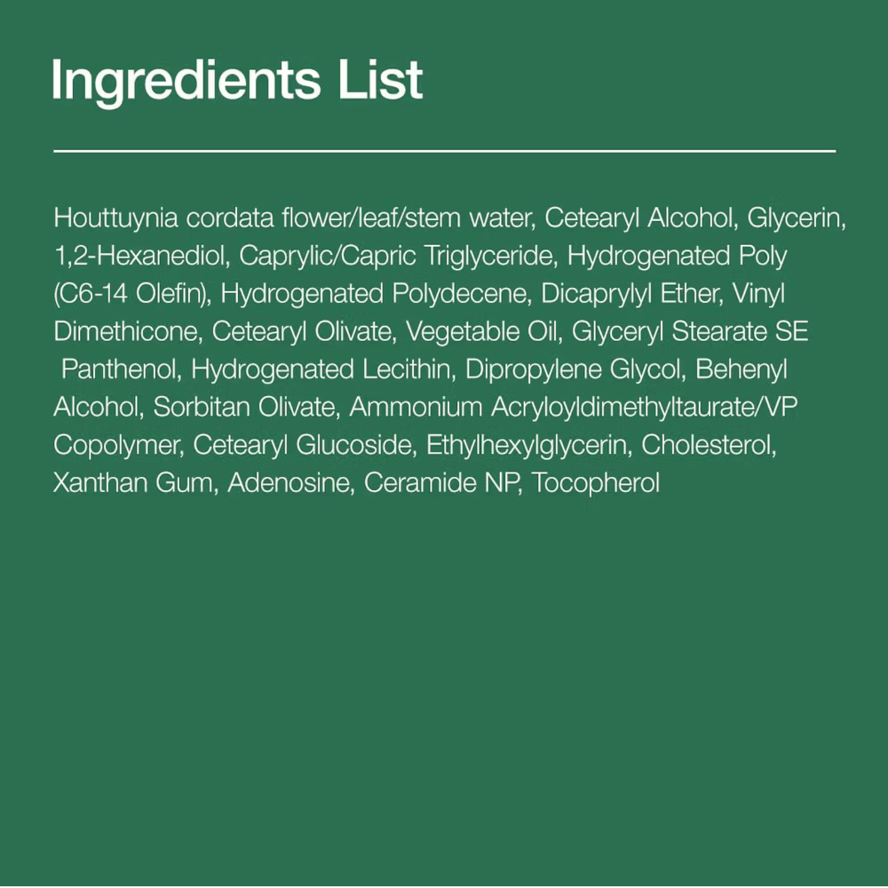 Anua Heartleaf 70 Intense Calming Cream with Ceramide & Panthenol for Skin Barrier Repair