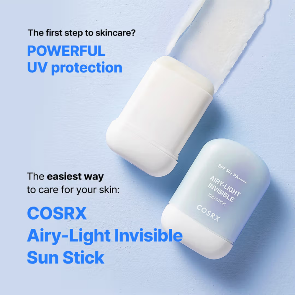 COSRX Airy-Light Invisible Sun Stick SPF 50+ PA++++