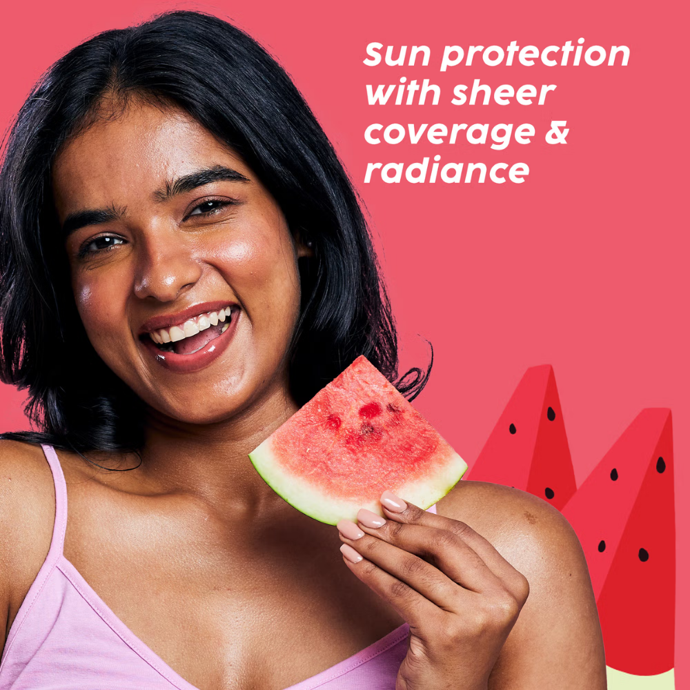 Plix Watermelon Tint Twist Color-Adapting Sunscreen