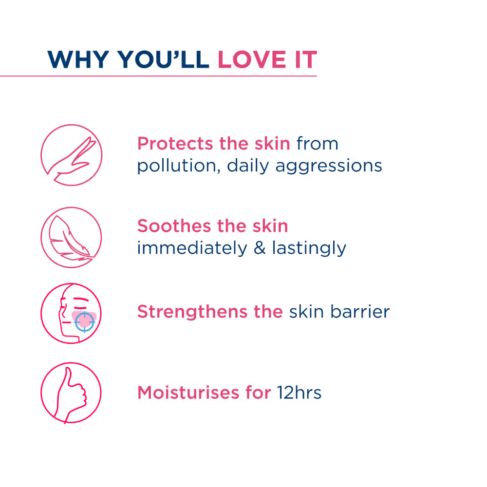 Bioderma Sensibio Defensive Rich Soothing 12hr Moisturizer With Vitamin E - Sensitive Skin