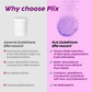 Plix Glutathione Skin Tablets With L-Glutathione & Vitamin C - Grape