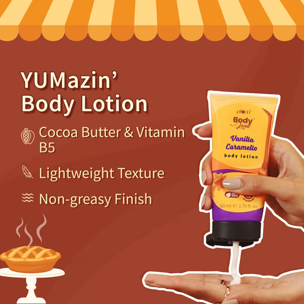 Plum Bodylovin Vanilla Caramello Bath & Body Gift Set