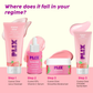 PLIX 10% Vitamin C Guava Face Serum for Skin Brightening & Even tone with Hyaluronic acid & Pentavitin