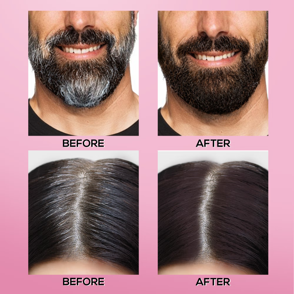 RENEE Cover-Up Hair Powder For Men & Women, For Instant Grey Hair Coverage & Root Touch-Up
