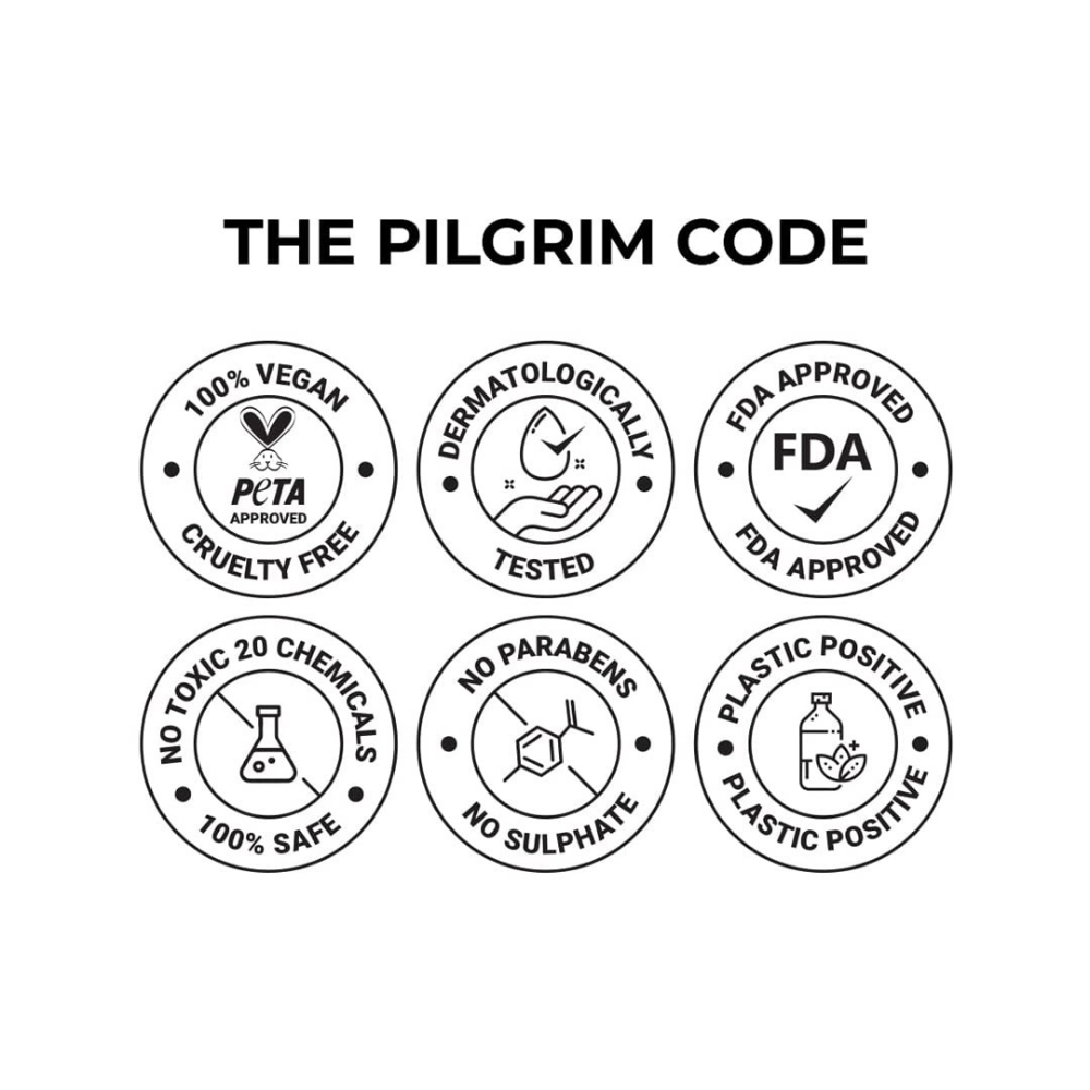 Pilgrim Red Vine, Retinol & Vitamin C Under Eye Cream for dark circles for women & men| Dark circle remover cream