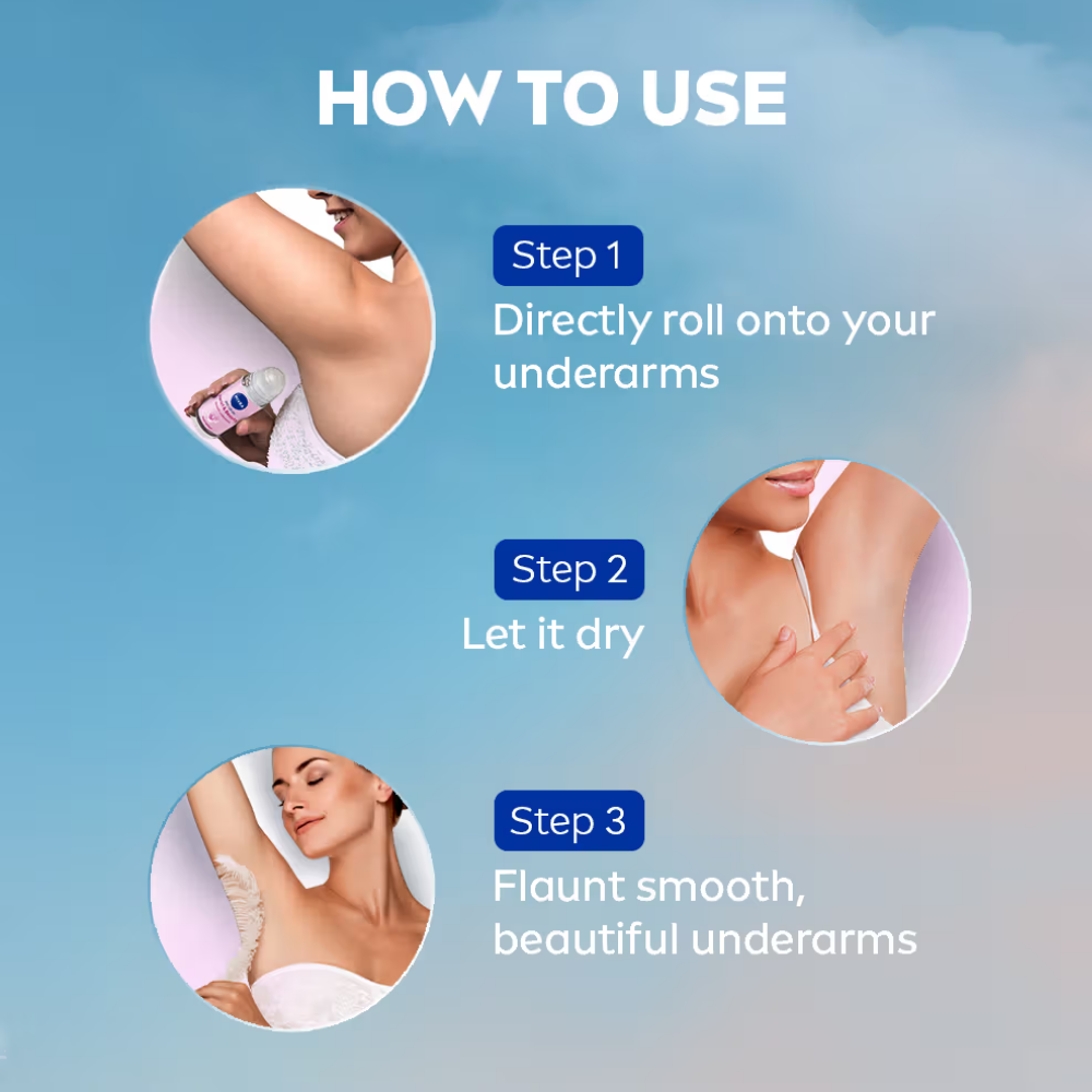 NIVEA Body Roll On (Pearl & Beauty)