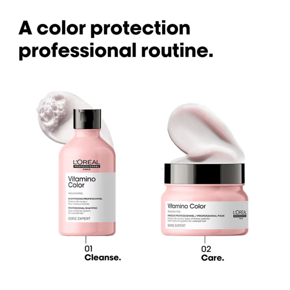 L’Oréal Professionnel Vitamino Color Shampoo for Color Protection & Shine With Resveratrol