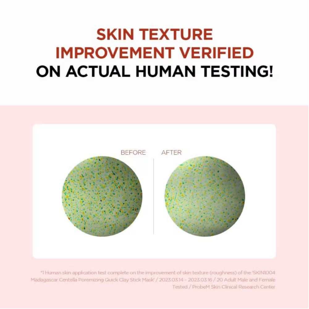 SKIN1004 Madagascar Centella Poremizing Quick Clay Stick Mask