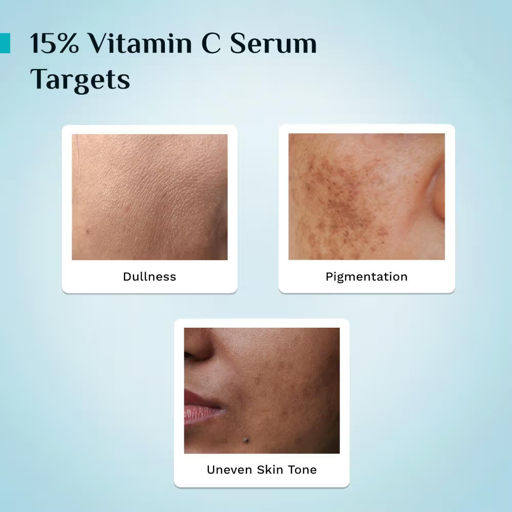 Pilgrim 15% Vitamin C Face Serum For Advanced Brightness